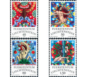 Signs of the zodiac  - Liechtenstein 1978 Set