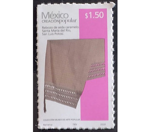 Silk Shawl (Self-Adhesive) - Central America / Mexico 2020