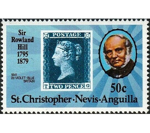 Sir Rowland Hill and Great Britain - Caribbean / Saint Kitts and Nevis 1979 - 50