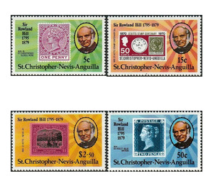 Sir Rowland Hill, Death Centenary - Caribbean / Saint Kitts and Nevis 1979 Set