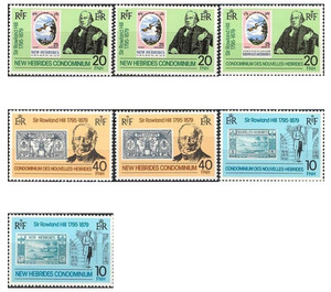 Sir Rowland Hill, Death Centenary - Melanesia / New Hebrides 1979 Set