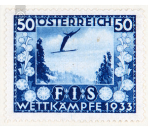 ski jumping  - Austria / I. Republic of Austria 1933 - 50 Groschen