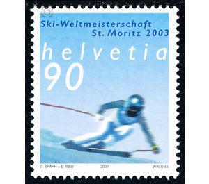 Ski World Cup  - Switzerland 2002 - 90 Rappen