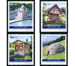 small buildings  - Switzerland 2012 Set