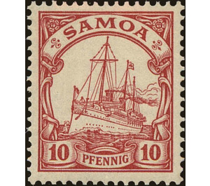 SMS Hohenzollern - Polynesia / Samoa, German Administration 1900 - 10