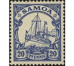 SMS Hohenzollern - Polynesia / Samoa, German Administration 1900 - 20