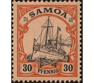 SMS Hohenzollern - Polynesia / Samoa, German Administration 1900 - 30