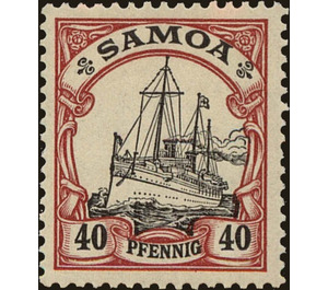 SMS Hohenzollern - Polynesia / Samoa, German Administration 1900 - 40