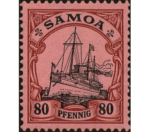 SMS Hohenzollern - Polynesia / Samoa, German Administration 1900 - 80