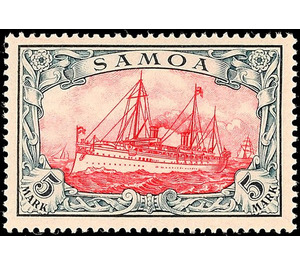 SMS Hohenzollern - Polynesia / Samoa, German Administration 1901 - 5