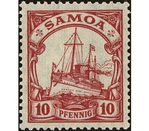 SMS Hohenzollern - Polynesia / Samoa, German Administration 1919 - 10