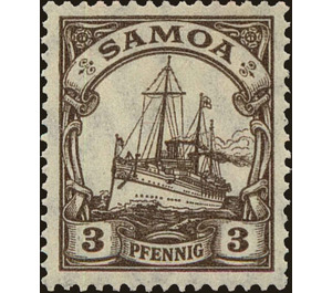 SMS Hohenzollern - Polynesia / Samoa, German Administration 1919 - 3