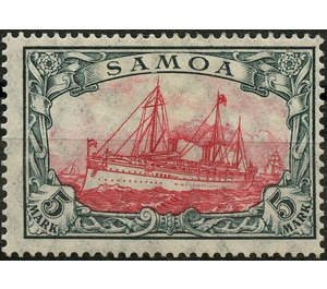 SMS Hohenzollern - Polynesia / Samoa, German Administration 1919 - 5