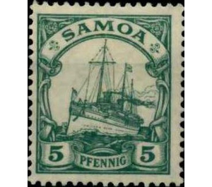 SMS Hohenzollern - Polynesia / Samoa, German Administration 1919 - 5