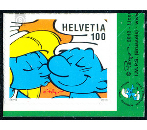 Smurfs  - Switzerland 2013 - 100 Rappen