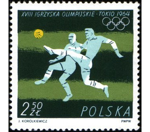 Soccer (Square) - Poland 1964 - 2.50