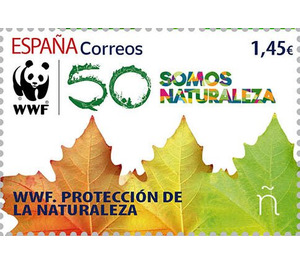 Solidarity : World Wildlife Fund and Nature Protection - Spain 2020 - 1.45