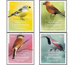 Songbirds (2021) - Liechtenstein 2021 Set