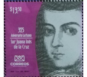 Sor Juana Inés de la Cruz, 325th Anniversary of Death - Central America / Mexico 2020