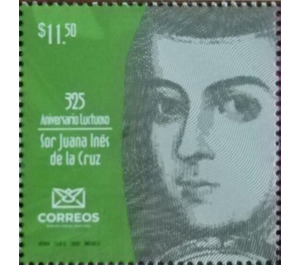 Sor Juana Inés de la Cruz, 325th Anniversary of Death - Central America / Mexico 2020