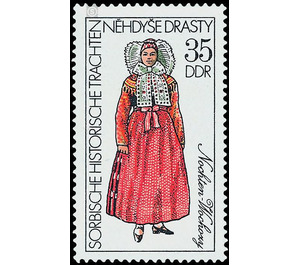 Sorbian historical costumes  - Germany / German Democratic Republic 1977 - 35 Pfennig