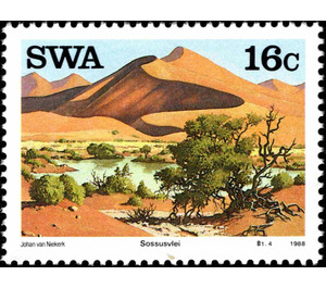 Sossusvlei - South Africa / Namibia / South-West Africa 1988 - 16