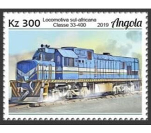 South African Locomotive Class 33-400 - Central Africa / Angola 2019 - 300