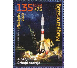 Soyuz-36 Liftoff - Hungary 2020