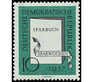 Sparwochen  - Germany / German Democratic Republic 1957 - 10 Pfennig