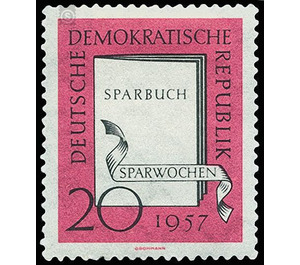 Sparwochen  - Germany / German Democratic Republic 1957 - 20 Pfennig