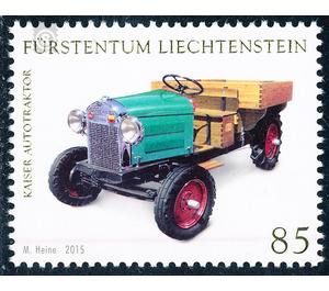 Special and commercial vehicles  - Liechtenstein 2015 - 85 Rappen