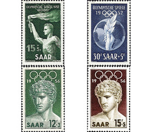 Special edition for the 1956 Olympic Games in Melbourne - Germany / Saarland Series