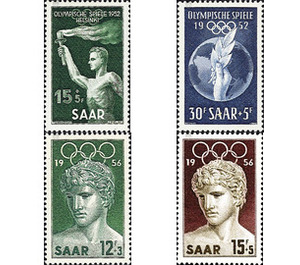 Special edition for the 1956 Olympic Games in Melbourne - Germany / Saarland Series