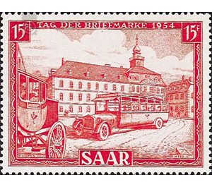 special edition - Germany / Saarland 1954 - 1,500 Pfennig