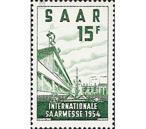 special edition - Germany / Saarland 1954 - 1,500 Pfennig