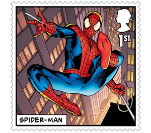 Spider Man Self Adhesive - United Kingdom 2019