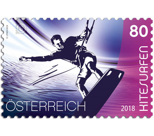 Sport & Water – Kitesurfing  - Austria / II. Republic of Austria 2018 - 80 Euro Cent