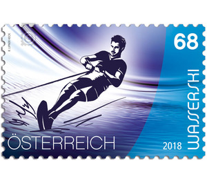 Sport & Water – Waterskiing  - Austria / II. Republic of Austria 2018 - 68 Euro Cent