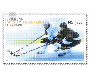 Sports Aid: Football World Cup, South Africa; Ice Hockey World Championship, Germany   - Germany / Federal Republic of Germany 2010 - 145 Euro Cent