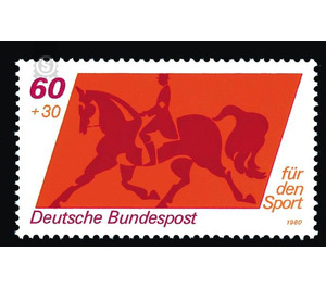 Sports aid  - Germany / Federal Republic of Germany 1980 - 60 Pfennig