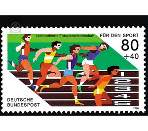 Sports aid  - Germany / Federal Republic of Germany 1986 - 80 Pfennig