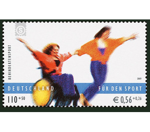 Sports aid  - Germany / Federal Republic of Germany 2001 - 100 Pfennig