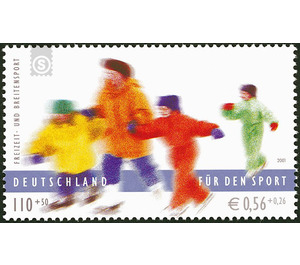 Sports aid  - Germany / Federal Republic of Germany 2001 - 100 Pfennig