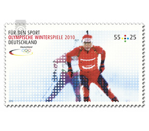Sports aid: Olympic and Paralympic Winter Games, Vancouver  - Germany / Federal Republic of Germany 2010 - 55 Euro Cent