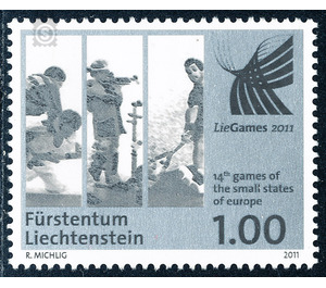 Sports Games of European Small States  - Liechtenstein 2011 - 100 Rappen