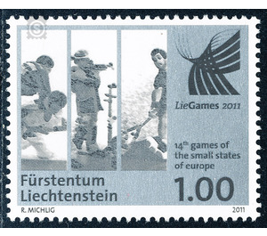 Sports Games of European Small States  - Liechtenstein 2011 - 100 Rappen