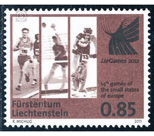 Sports Games of European Small States  - Liechtenstein 2011 - 85 Rappen