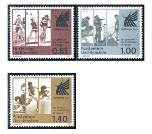 Sports Games of European Small States  - Liechtenstein 2011 Set