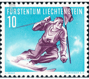 Sports  - Liechtenstein 1955 - 10 Rappen