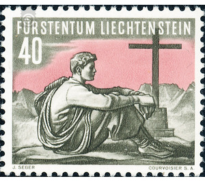 Sports  - Liechtenstein 1955 - 40 Rappen